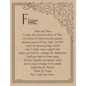 Wholesale Fire Evocation Poster